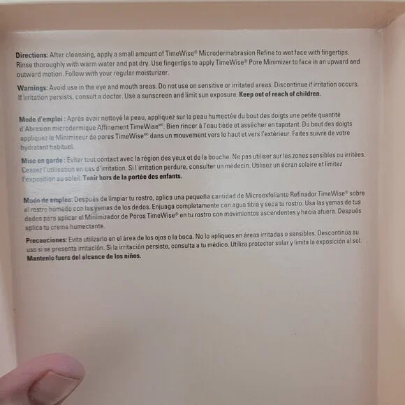 Mary Kay Timewise Microdermabrasion Plus Set Pore Minimizer & Refine New - Picture 13 of 13